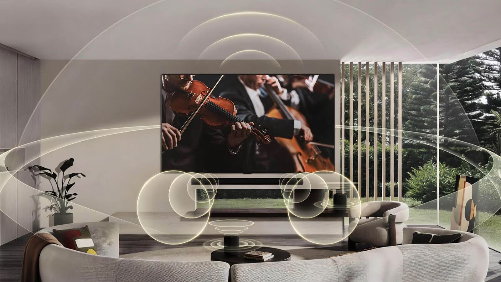 Trải nghiệm âm thanh vòm sống động với AI Sound Pro